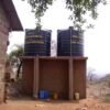 ドイツのＮＧＯとアメリカ、タンザニアのロータリークラブによって設置された 給水タンク