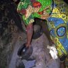 ルワ村で普及された改良カマド（溶岩タイプ）