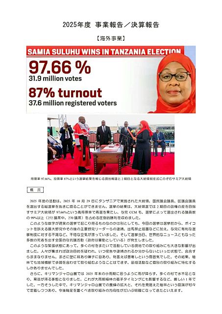 2025年度 事業報告書